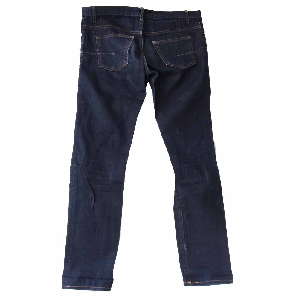 DIOR HOMME ディオールオム ボタンフライ インディゴ デニムパンツ インディゴブルー系 32【中古】