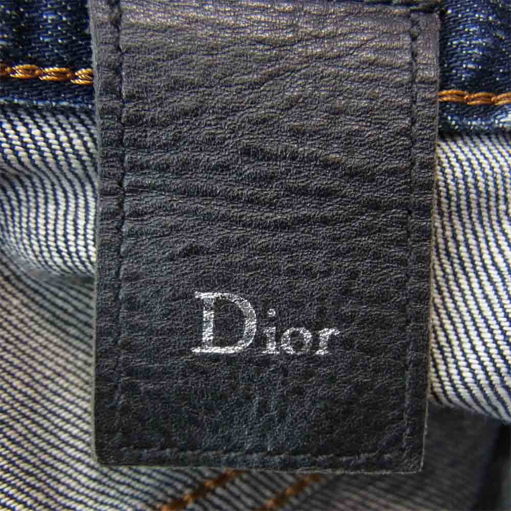 DIOR HOMME ディオールオム ボタンフライ インディゴ デニムパンツ インディゴブルー系 32【中古】