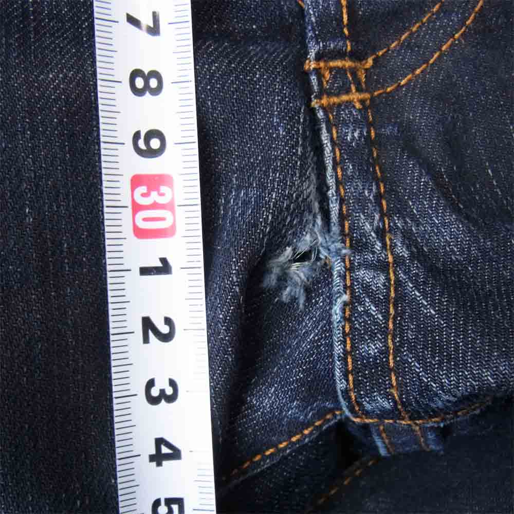 DIOR HOMME ディオールオム ボタンフライ インディゴ デニムパンツ インディゴブルー系 32【中古】