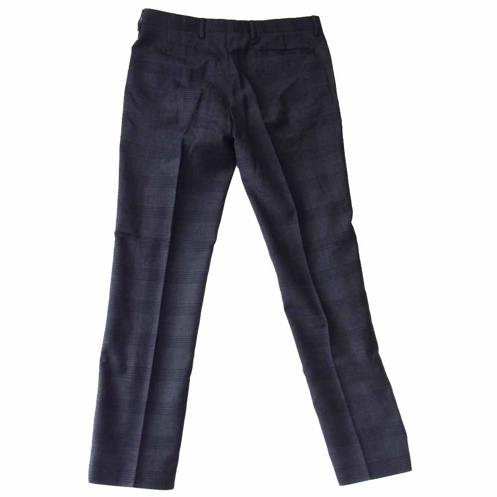DIOR HOMME ディオールオム 333C760A3404 チェック スラックス パンツ グレー系 46C【中古】