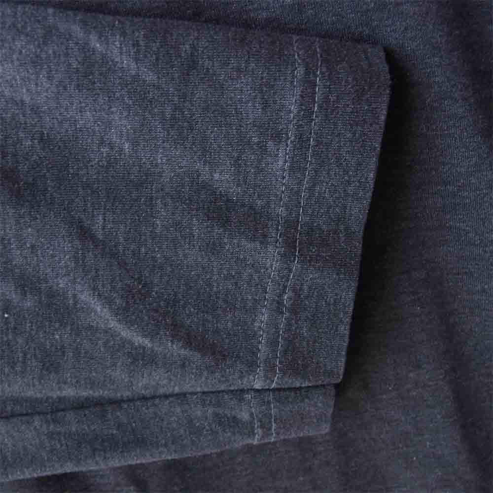 DIOR HOMME ディオールオム 04SS 4EH7050138 エディ期 BEE 刺繍 ショルダー レザーパッチ 長袖カットソー グレー系 S【中古】