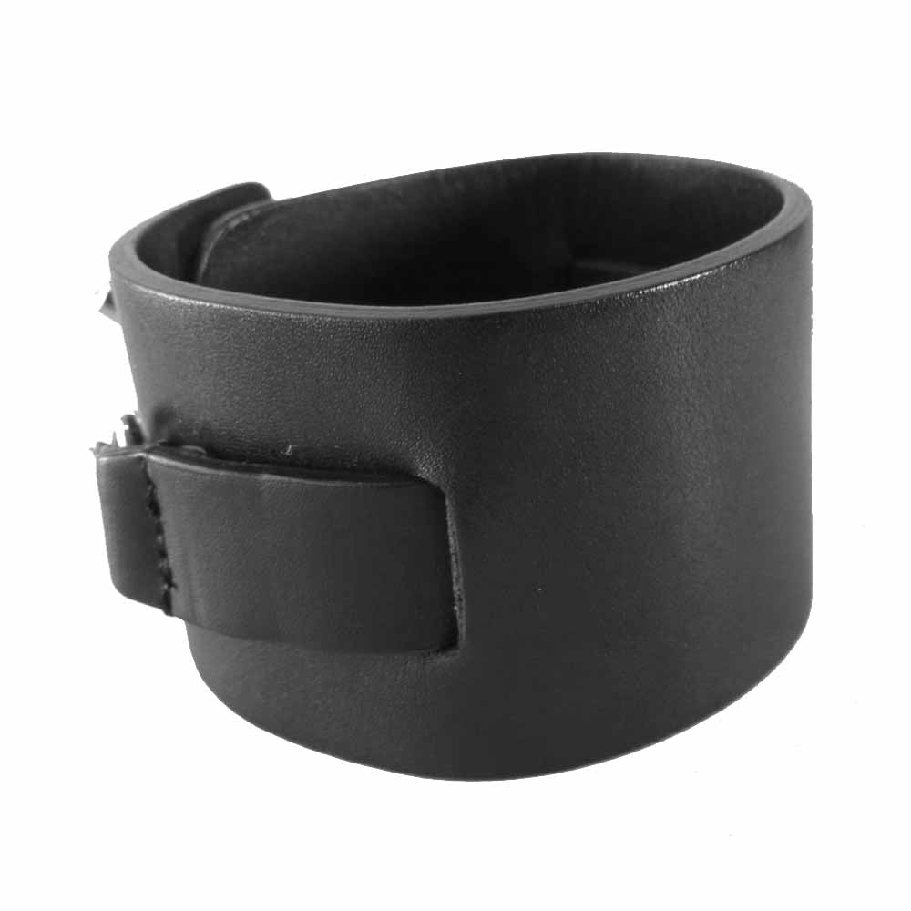 DIOR HOMME ディオールオム 11SS Tバー チェーン レザー ブレスレット ブラック系【中古】