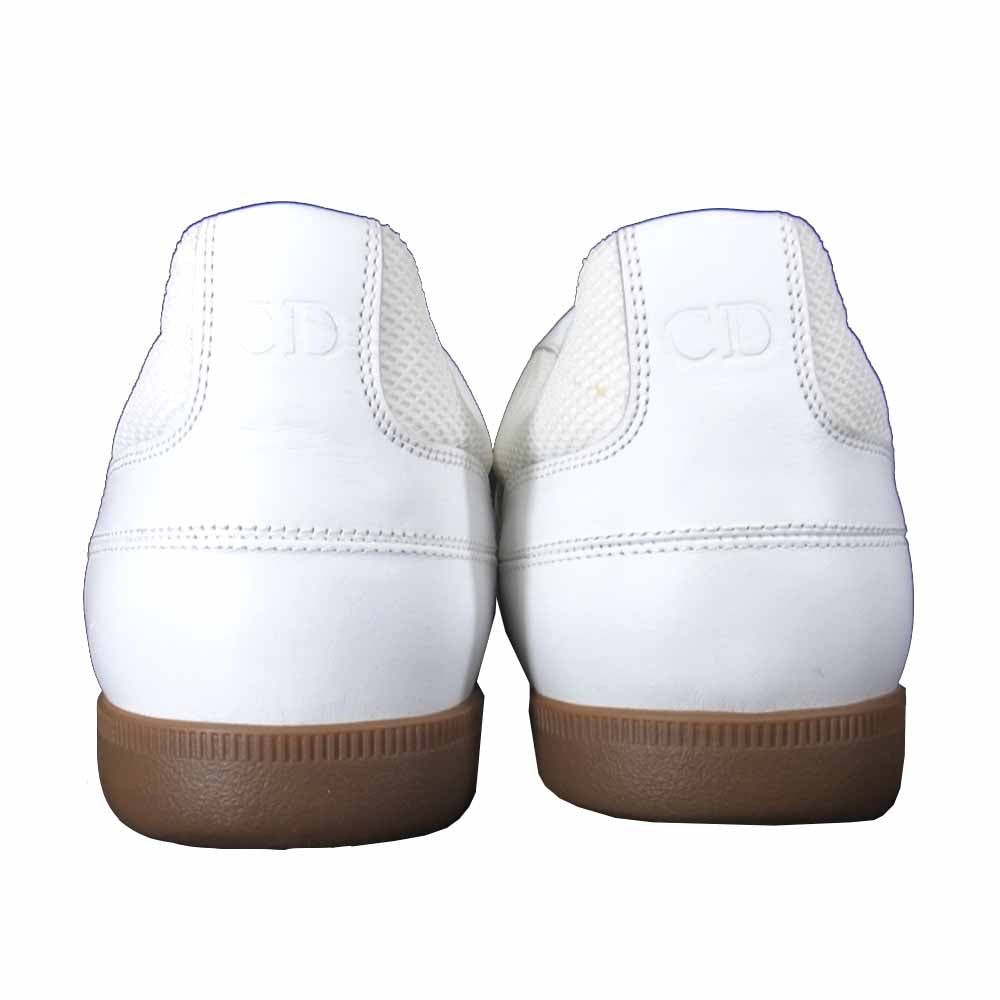DIOR HOMME ディオールオム 16H FR B01 ジャーマントレーナーローカット スニーカー ホワイト系 42【美品】【中古】