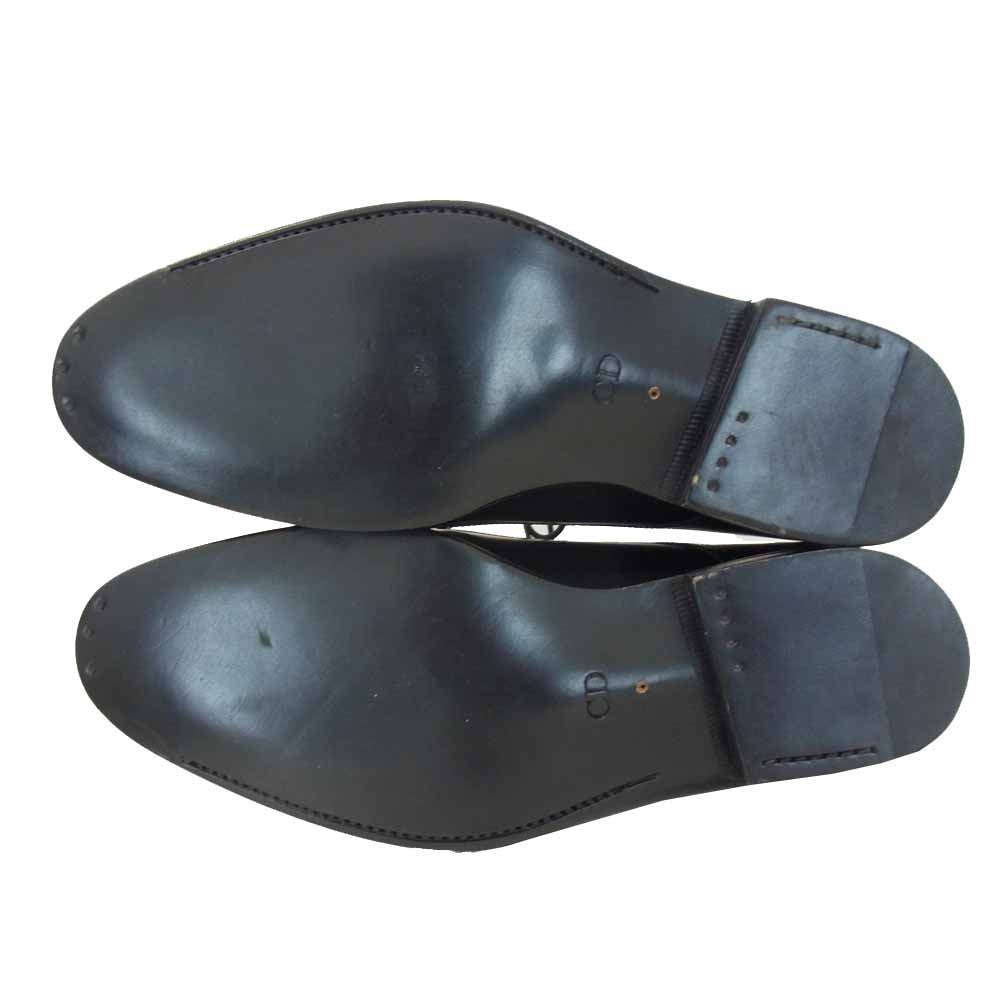 DIOR HOMME ディオールオム モンテーニュ レースアップ シューズ ブラック系 42【極上美品】【中古】