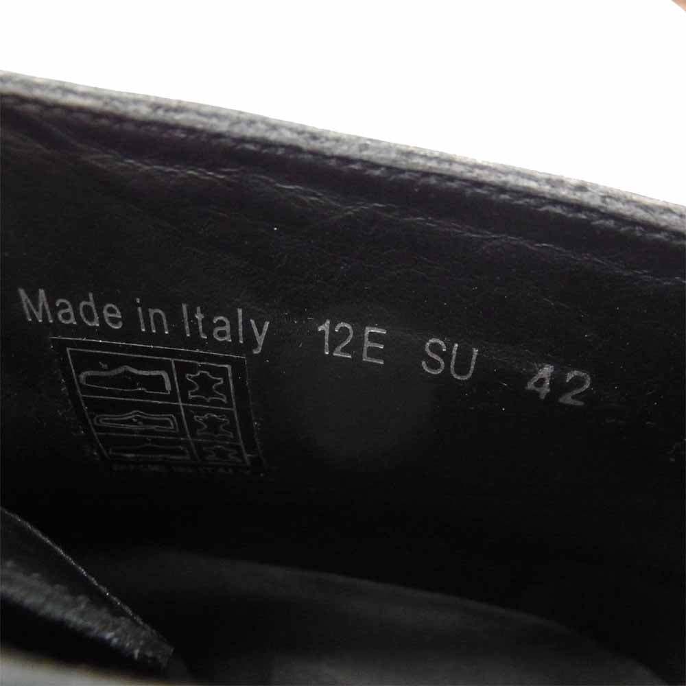 DIOR HOMME ディオールオム モンテーニュ レースアップ シューズ ブラック系 42【極上美品】【中古】