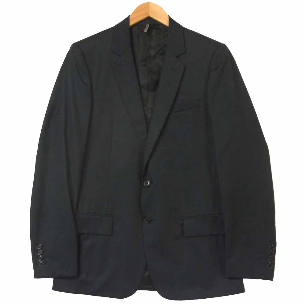 DIOR HOMME ディオールオム 163C710A2079 セットアップ スーツ ウール キュプラ イタリア製 ダークネイビー系 48【美品】【中古】