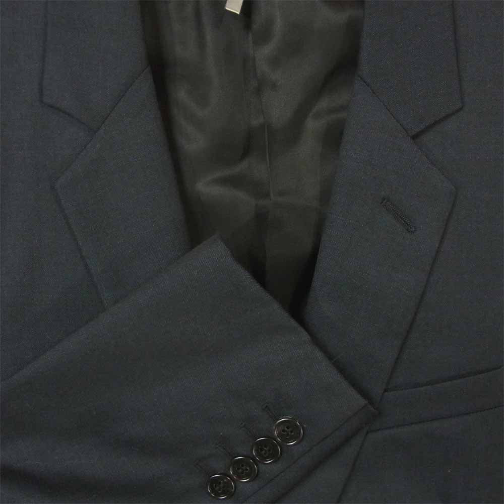 DIOR HOMME ディオールオム 163C710A2079 セットアップ スーツ ウール キュプラ イタリア製 ダークネイビー系 48【美品】【中古】