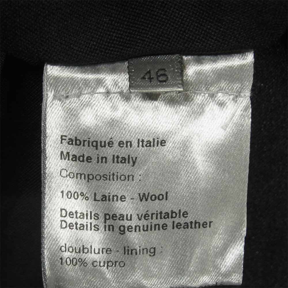 DIOR HOMME ディオールオム 5HH2101124 国内正規品 エディ期 スモーキング ケープ コート ブラック系 46【中古】