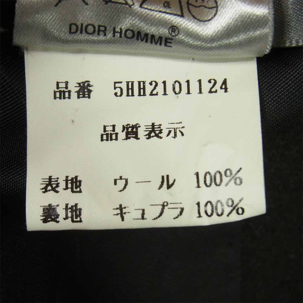 DIOR HOMME ディオールオム 5HH2101124 国内正規品 エディ期 スモーキング ケープ コート ブラック系 46【中古】