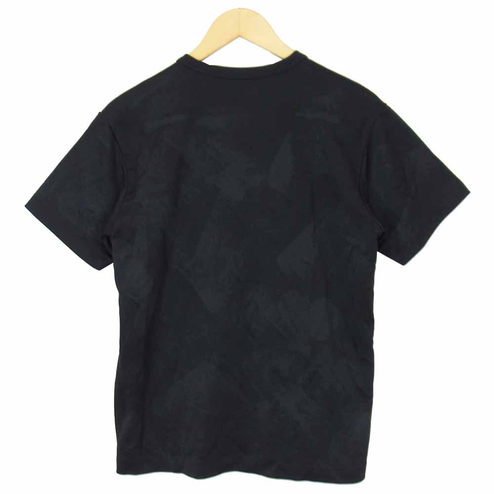 BLACK COMME des GARCONS ブラックコムデギャルソン ムラ プリント Tシャツ ブラック系 L【新古品】【未使用】【中古】