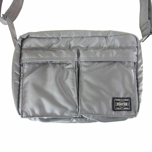 PORTER ポーター TANKER タンカー ショルダー バッグ グレー系【極上美品】【中古】