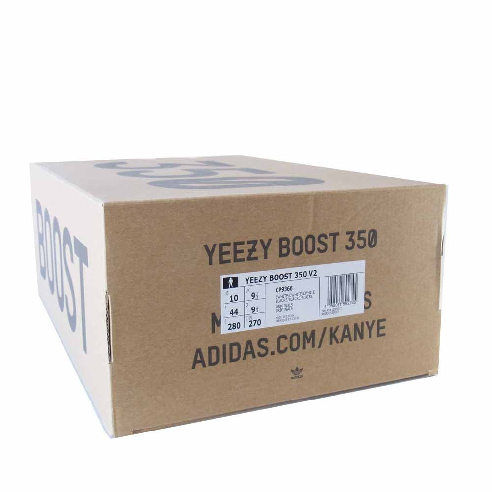adidas アディダス CP9366 国内正規品 YEEZY BOOST 350 V2 CREAM イージーブースト 350 V2 クリームホワイト ローカット スニーカー ホワイト系 28【極上美品】【中古】
