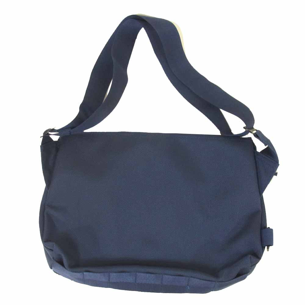 BRIEFING ブリーフィング BEAMS PLUS ビームス 別注 FLEET MESSENGER BAG メッセンジャー ショルダー バッグ ネイビー系【極上美品】【中古】