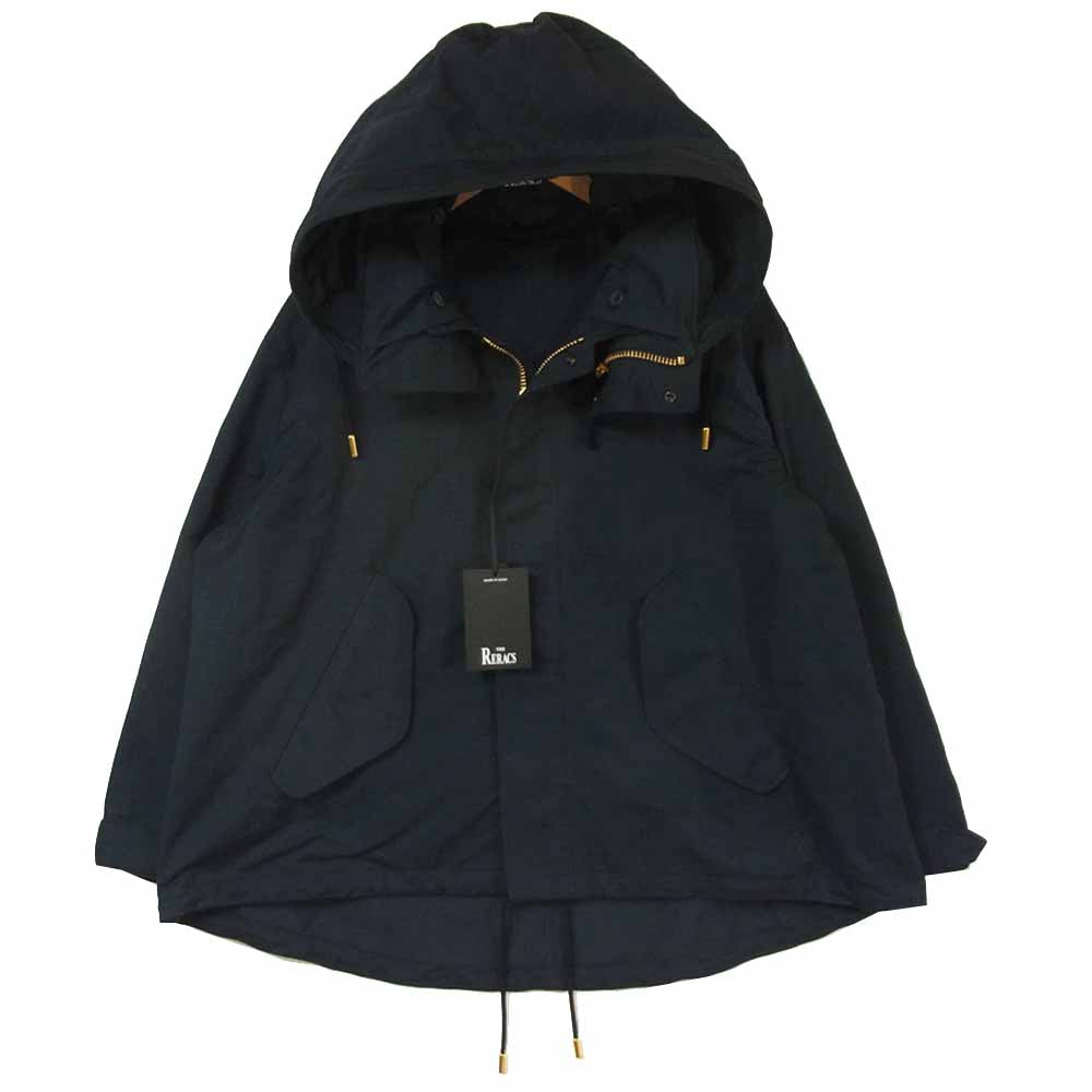 ザリラクス 20FW-RECT-242L-2-J 20AW LOOSE SHORT MODS COAT ルーズ ショート モッズ コート ネイビー系 38【新古品】【未使用】【中古】