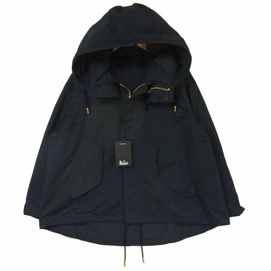 ザリラクス 20FW-RECT-242L-2-J 20AW LOOSE SHORT MODS COAT ルーズ ショート モッズ コート ネイビー系 38【新古品】【未使用】【中古】
