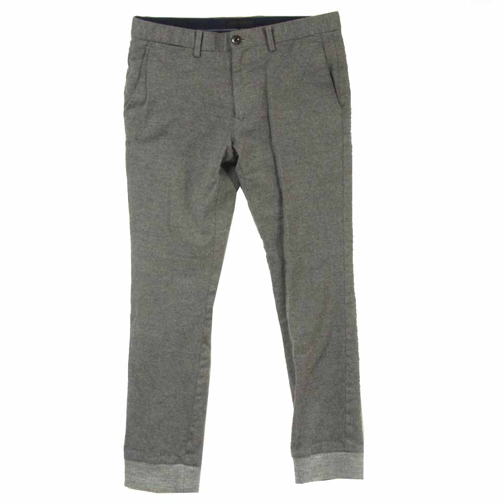 junhashimoto ジュンハシモト PNT1307016 RIB PANTS リブ パンツ 日本製 グレー系 3【中古】