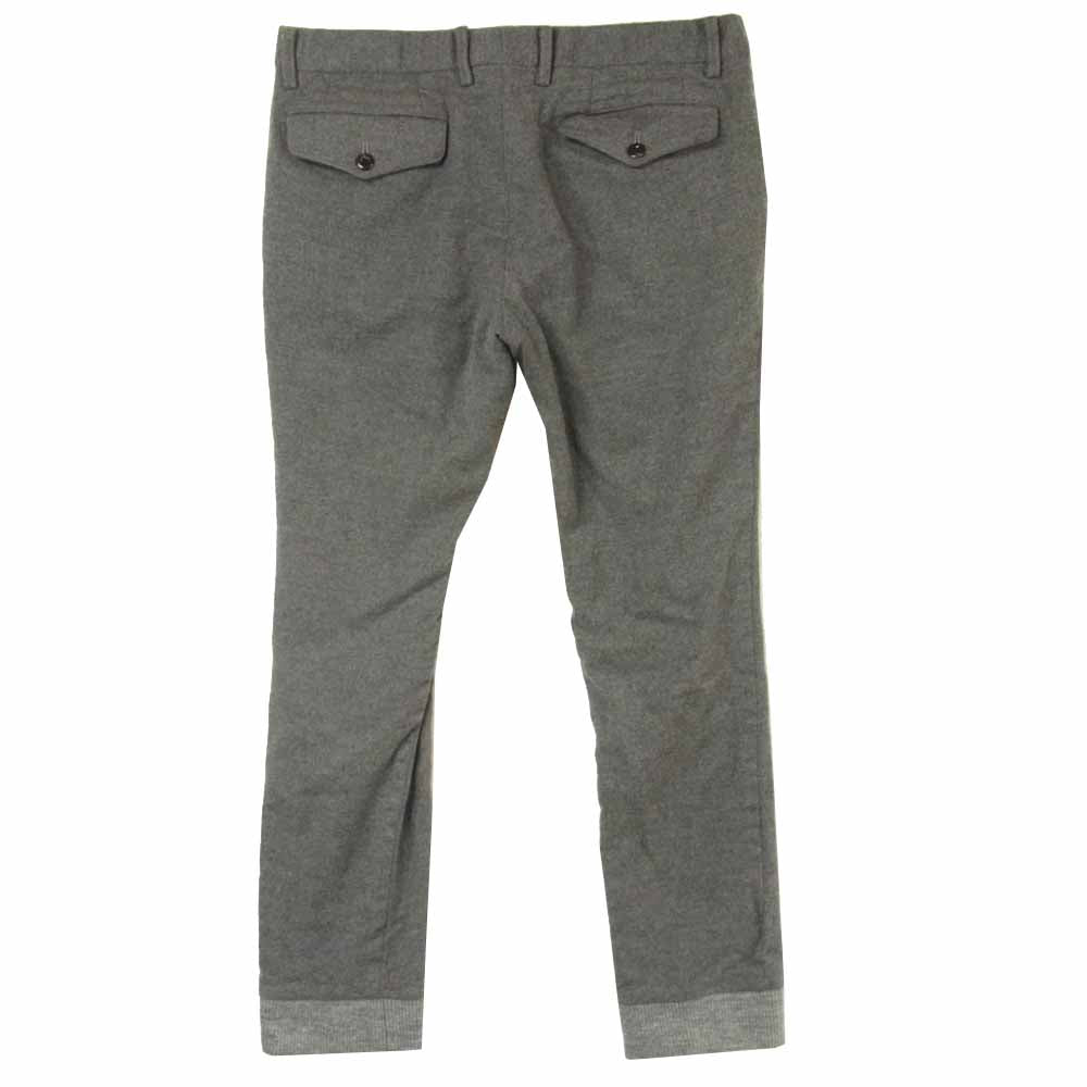 junhashimoto ジュンハシモト PNT1307016 RIB PANTS リブ パンツ 日本製 グレー系 3【中古】