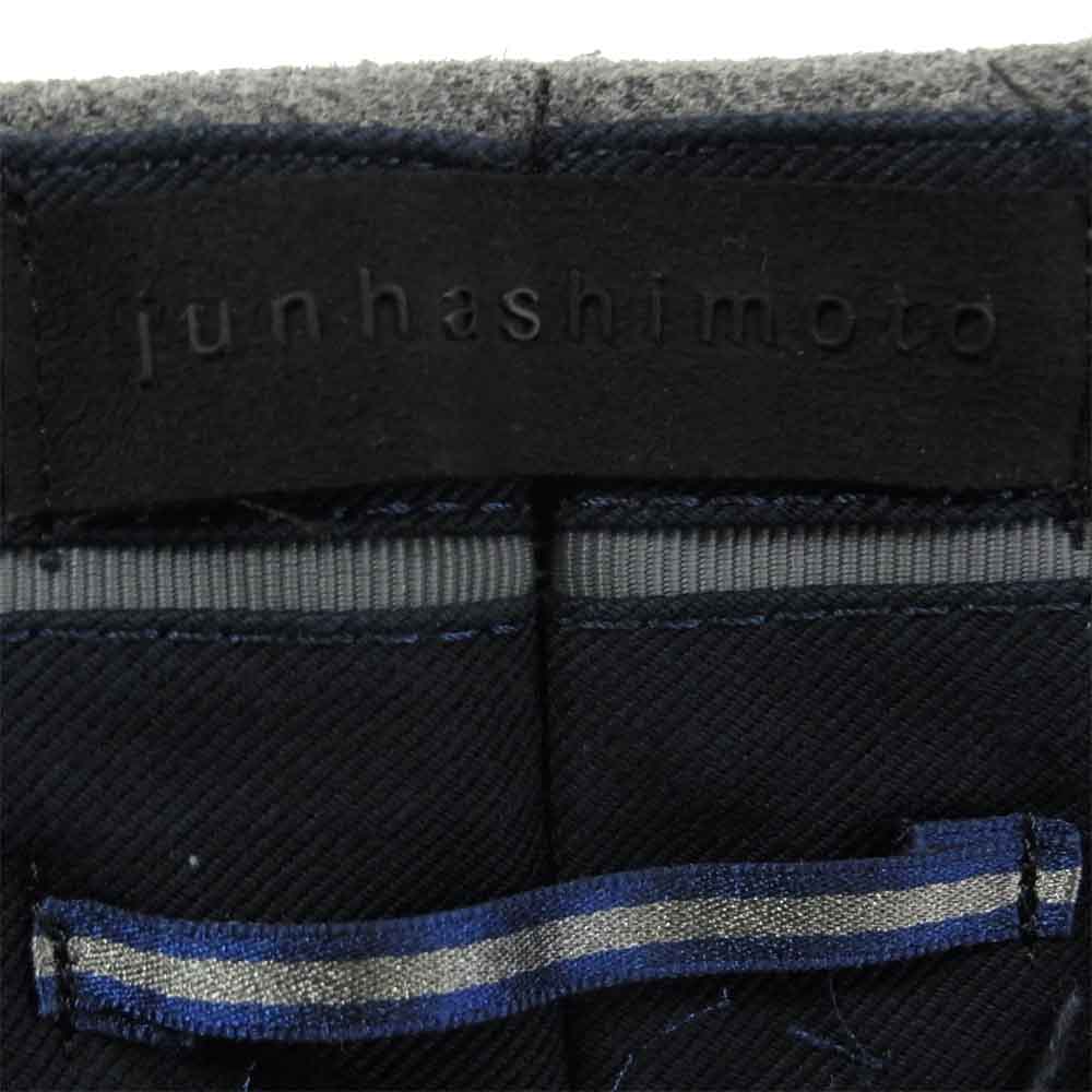junhashimoto ジュンハシモト PNT1307016 RIB PANTS リブ パンツ 日本製 グレー系 3【中古】