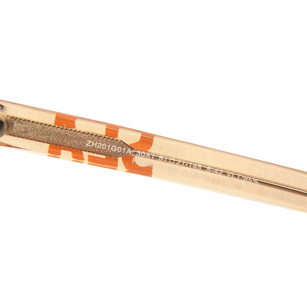 ウィンダンシー ZH201G01A × ZOFF ゾフ 別注 サングラス 眼鏡  クリア系【新古品】【未使用】【中古】