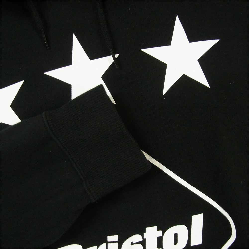 F.C.R.B. エフシーアールビー 15SS FCRB-150005 長袖 プルオーバー パーカー 日本製 ブラック系 M【中古】