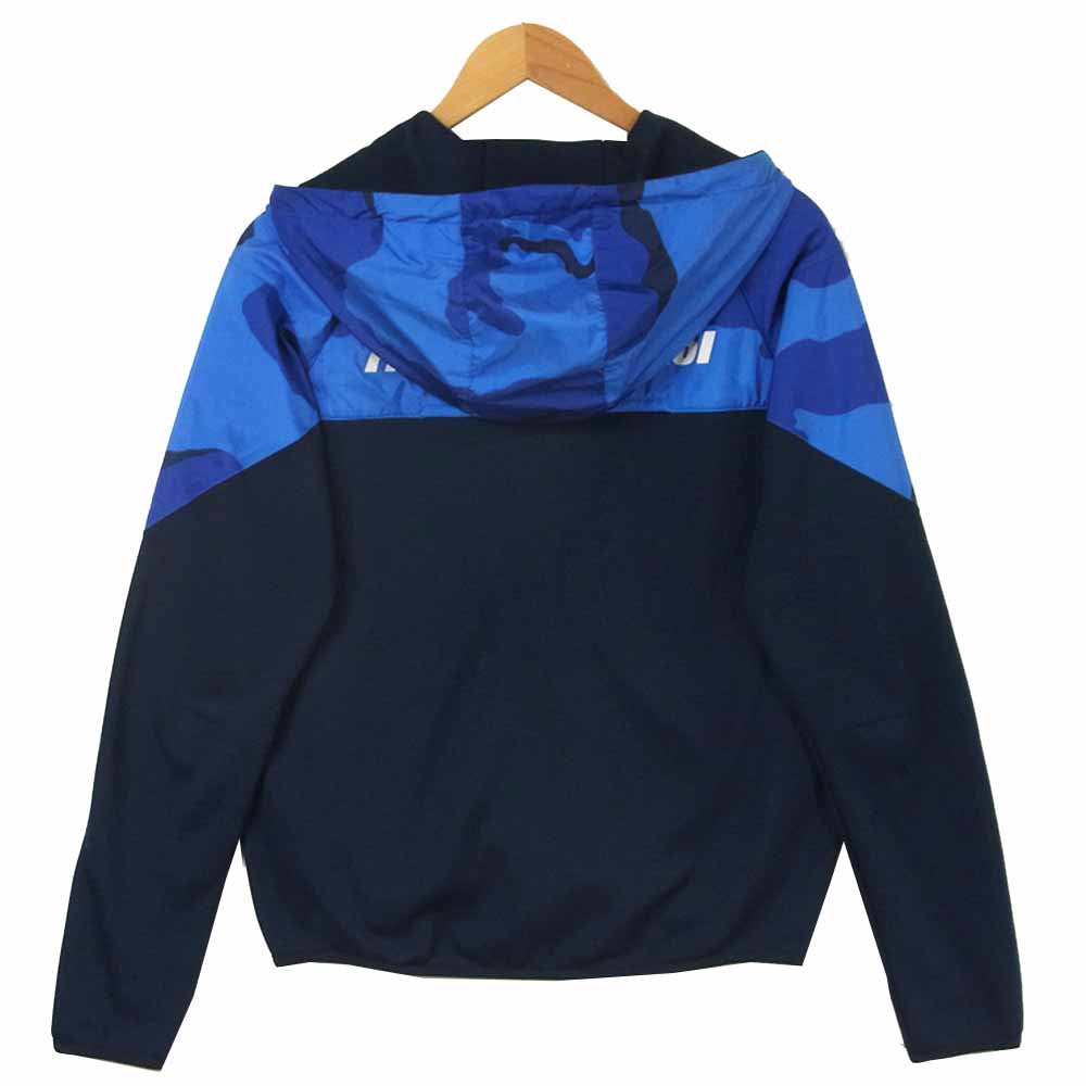 F.C.R.B. エフシーアールビー 16AW FCRB-167017 VENTILATION HOODY ベンチレーション フーディ ブルー系 M【中古】