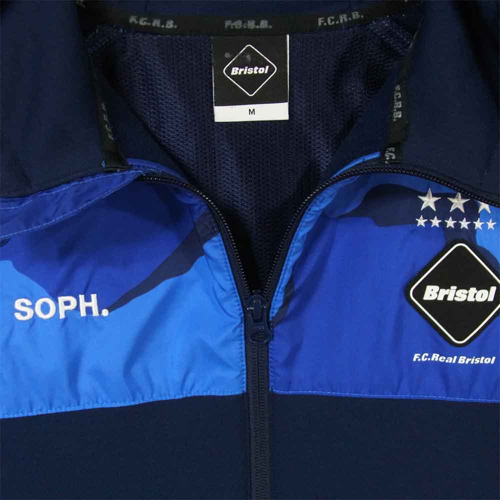 F.C.R.B. エフシーアールビー 16AW FCRB-167017 VENTILATION HOODY ベンチレーション フーディ ブルー系 M【中古】