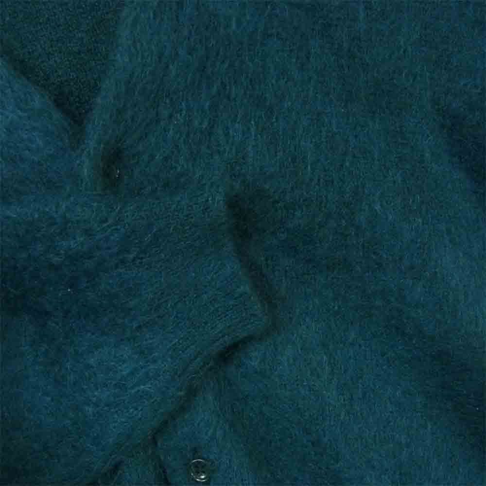 COOTIE クーティー 20AW Mohair Cardigan モヘア ウール カーディガン ターコイズ 日本製 グリーン系 M【中古】