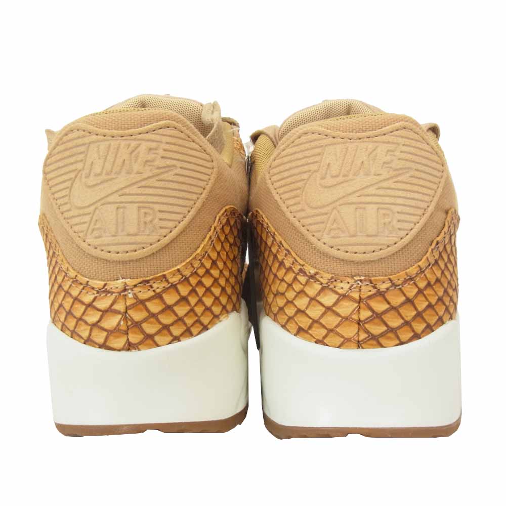 NIKE ナイキ AH8046-200 AIR MAX 90 PREMIUM LTR エアマックス 90 プレミアム レザー バケッタタン ベージュ系 24.5cm【新古品】【未使用】【中古】