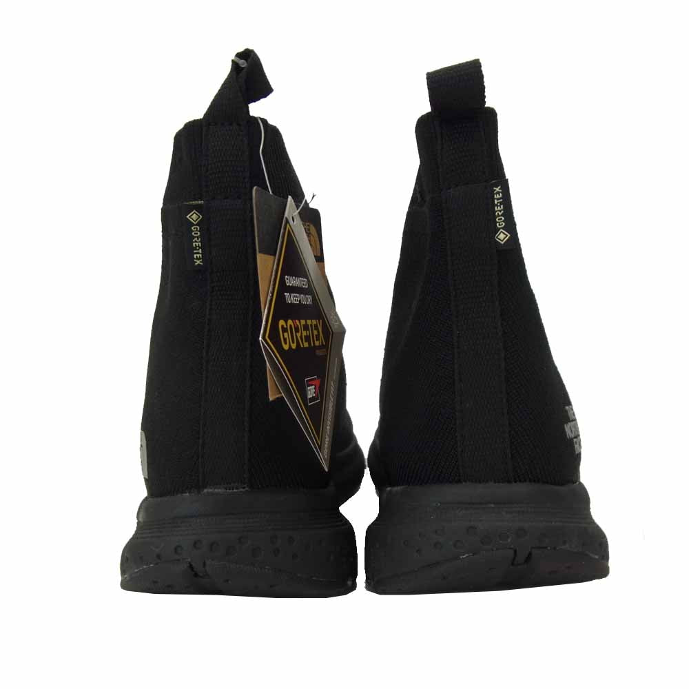 THE NORTH FACE ノースフェイス NF51997 Velocity Knit Mid GORE-TEX Invisible Fit ベロシティニットミッドゴアテックスインビジブルフィット ブラック系 24cm【新古品】【未使用】【中古】