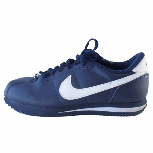 NIKE ナイキ 316418-402 CORTEZ BASIC LEATHER コルテッツ ベーシック レザー スニーカー ネイビー系 28【中古】