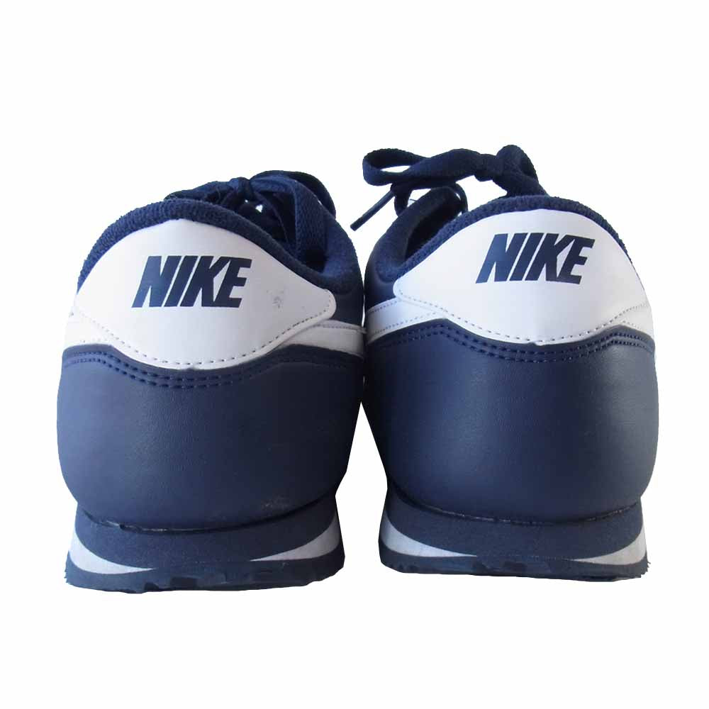 NIKE ナイキ 316418-402 CORTEZ BASIC LEATHER コルテッツ ベーシック レザー スニーカー ネイビー系 28【中古】