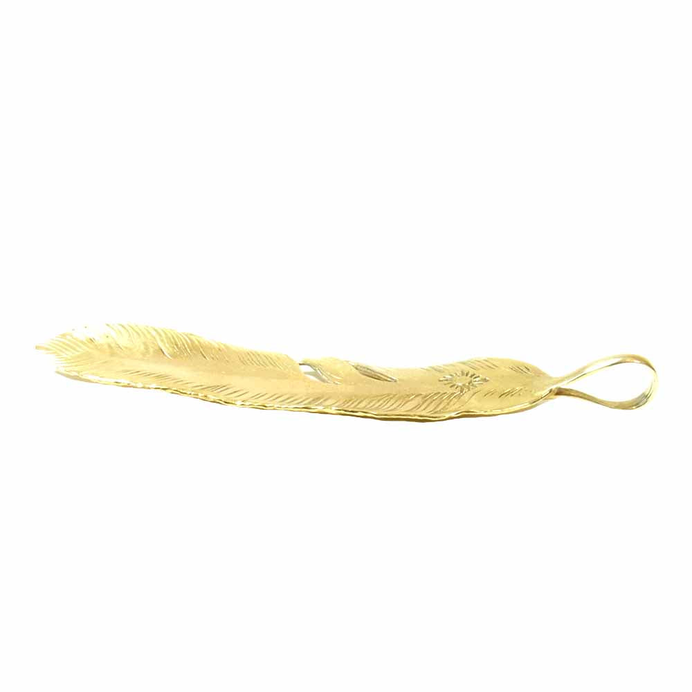 ARIZONA FREEDOM アリゾナフリーダム 18K 全金 フェザー ペンダント ARIZONA FREEDOM アリゾナフリーダム 18K 全金 フェザー ペンダント