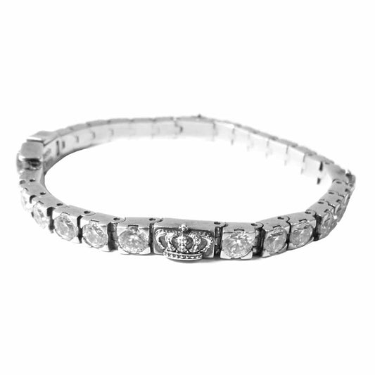 Justin Davis ジャスティンデイビス SBJ695 QUEEN’S LIGHT Bracelet クイーンズ ライト ブレスレット シルバー系【中古】