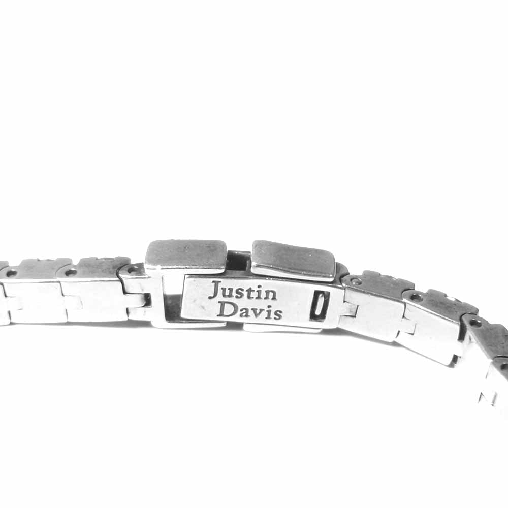 Justin Davis ジャスティンデイビス SBJ695 QUEEN’S LIGHT Bracelet クイーンズ ライト ブレスレット シルバー系【中古】