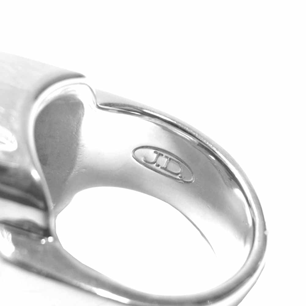 Justin Davis ジャスティンデイビス SRJ100 EMINEM RING エミネム リング シルバー系 18【中古】