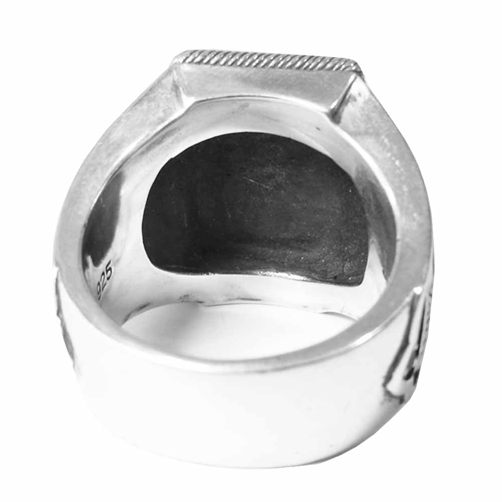 Justin Davis ジャスティンデイビス SRJ200 × ヨウジヤマモト Yohji Yamamoto REGAL CHAMBER RING リーガル チェインバー リング シルバー系 21【中古】