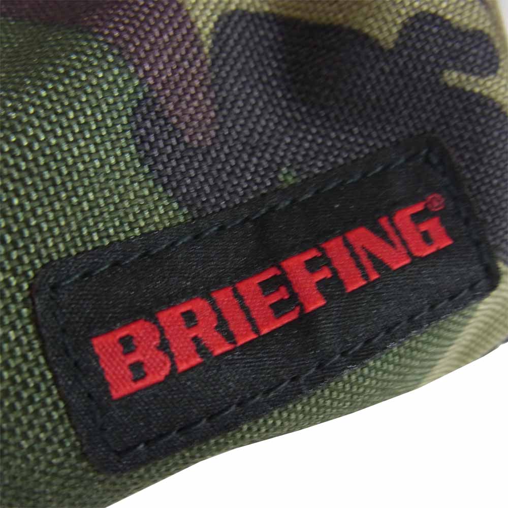 BRIEFING ブリーフィング BRG193N64-161-001 PHANTOM GOLF ファントム ゴルフ ボストン バック カーキ系【極上美品】【中古】