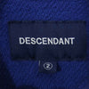 DESCENDANT ディセンダント 19AW SLATERS HOODED SWEATSHIRT スウェット パーカー パープル系 2【中古】