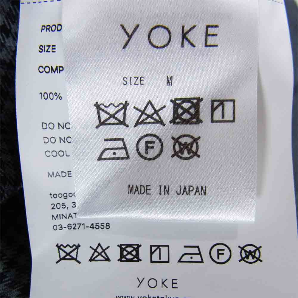 ヨーク 19AW 1TUCK WIDE TROUSERS ワイド トラウザー パンツ グレー系 M【中古】