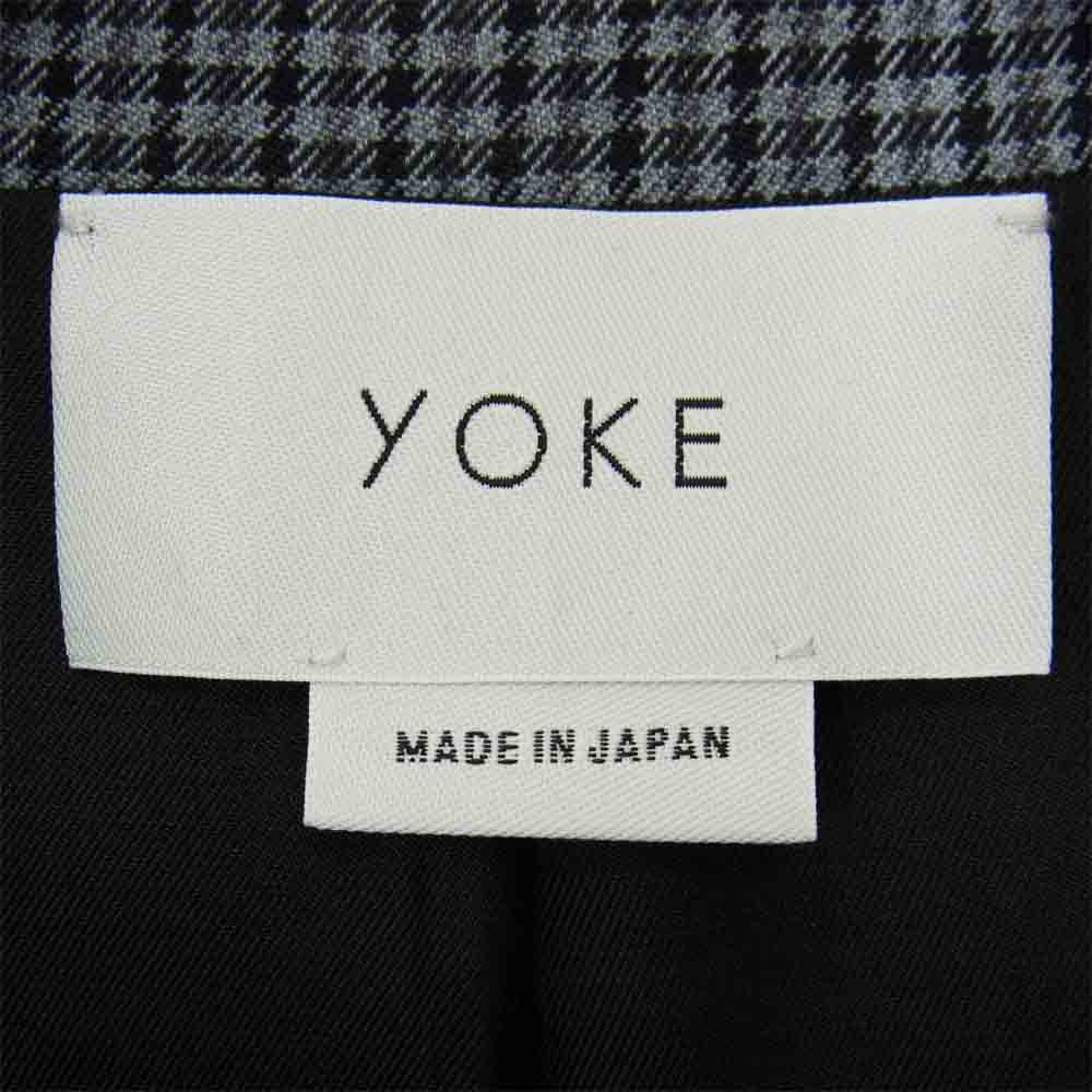 ヨーク 19AW 3WAY BAL COLLAR SHARE COAT バルカラー コート グレー系 M【中古】