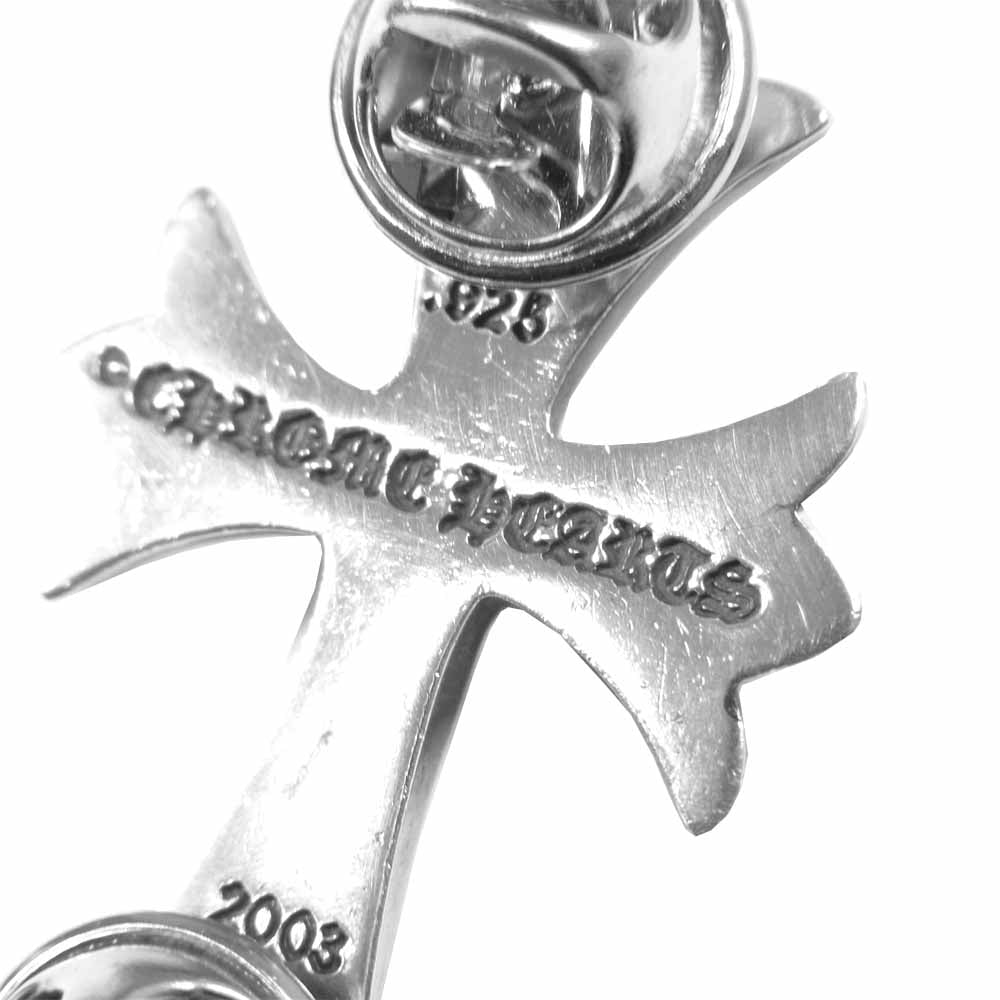 CHROME HEARTS クロムハーツ（原本無） SMALL CH CROSS STICK PIN CHクロス スモール スティックピン シルバー系【中古】