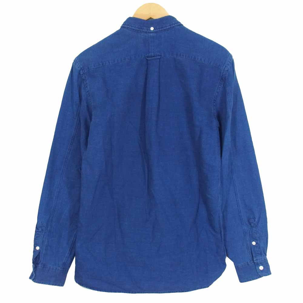 RRL ダブルアールエル INDIGO BD L/S SHIRTS インディゴ 長袖 シャツ ブルー系 170/92A【中古】