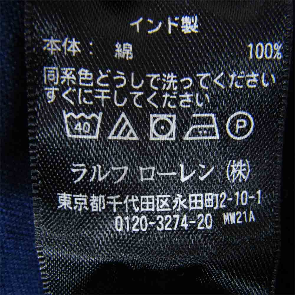 RRL ダブルアールエル INDIGO BD L/S SHIRTS インディゴ 長袖 シャツ ブルー系 170/92A【中古】