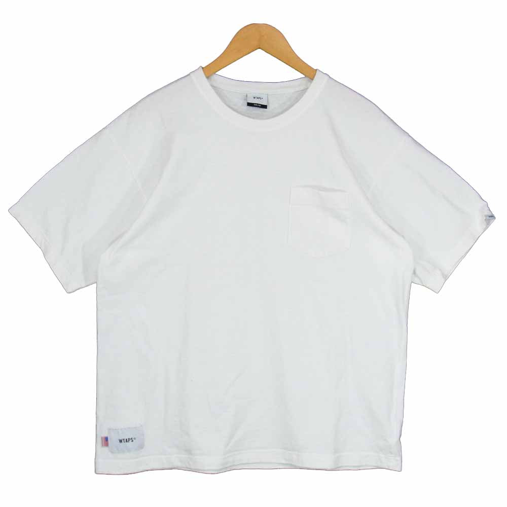 WTAPS ダブルタップス BLANK SS 05 USA TEE Tシャツ  ホワイト系 02【中古】