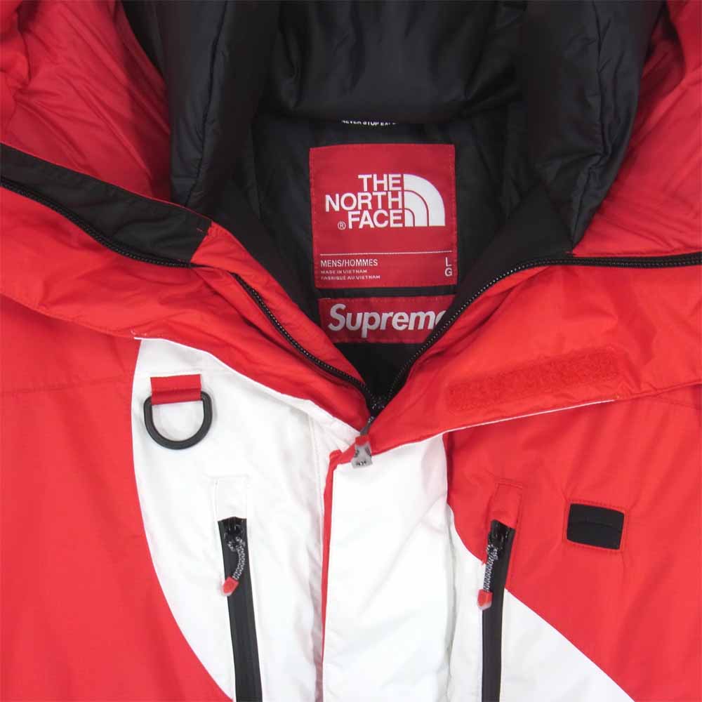 Supreme シュプリーム × ノースフェイス THE NORTH FACE 20AW 国内正規 ND92003I S Logo Himalayan Parka ヒマラヤンパーカ 赤 レッド系 L【美品】【中古】