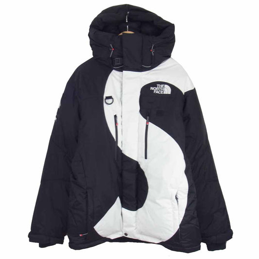 Supreme シュプリーム × ノースフェイス THE NORTH FACE 20AW 国内正規 ND92003I S Logo Himalayan Parka ヒマラヤンパーカ 黒 ブラック系 L【美品】【中古】