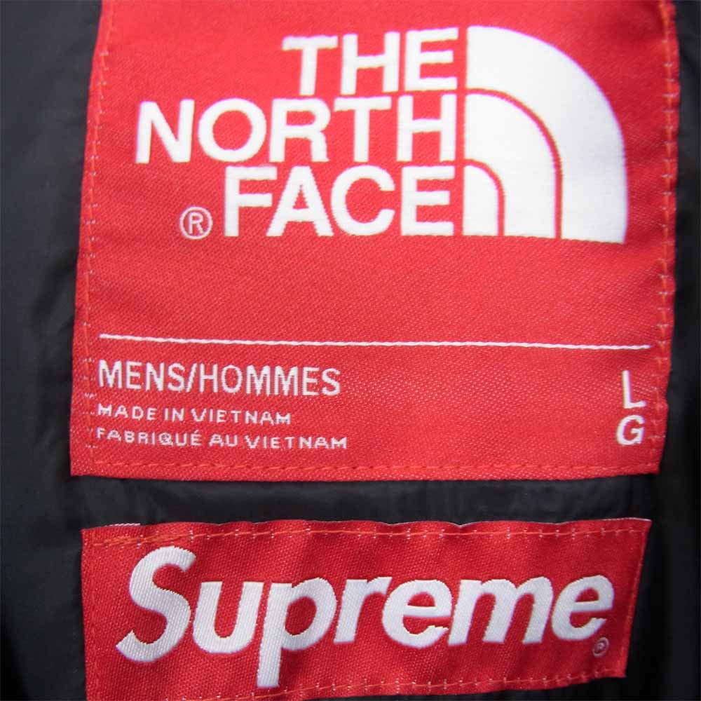 Supreme シュプリーム × ノースフェイス THE NORTH FACE 20AW 国内正規 ND92003I S Logo Himalayan Parka ヒマラヤンパーカ 黒 ブラック系 L【美品】【中古】