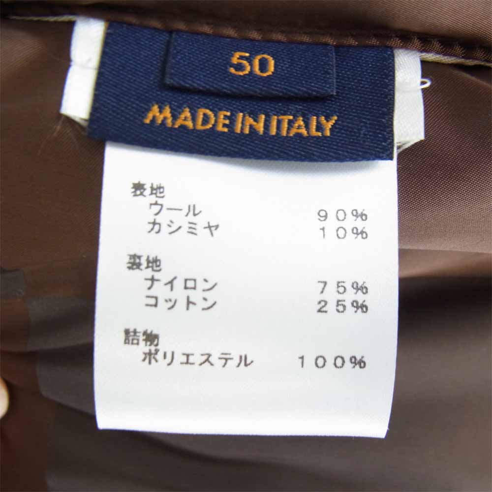 LOUIS VUITTON ルイ・ヴィトン × NIGO 国内正規品 20AW 1A81PQ リバーシブル ダミエ ジャイアント ボンバー ジャケット ブラウン系 50【美品】【中古】