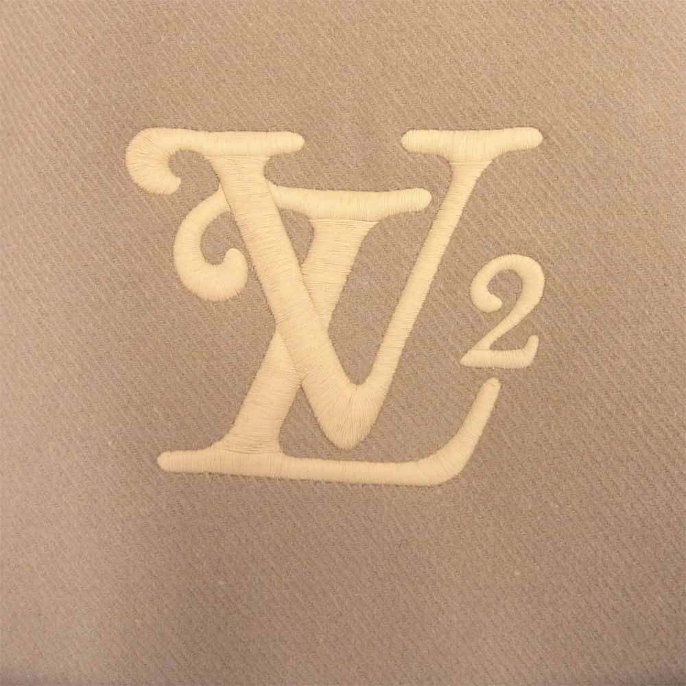 LOUIS VUITTON ルイ・ヴィトン × NIGO 国内正規品 20AW 1A81PQ リバーシブル ダミエ ジャイアント ボンバー ジャケット ブラウン系 50【美品】【中古】