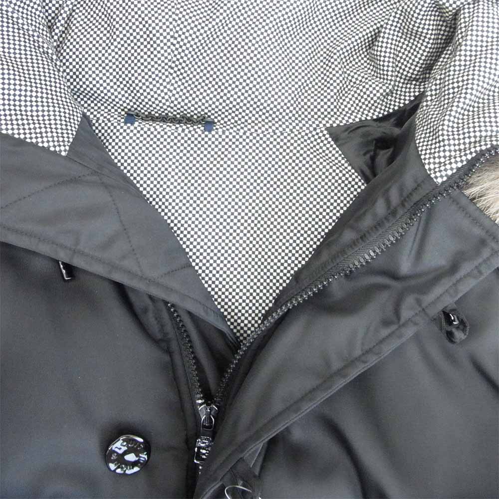 LOUIS VUITTON ルイ・ヴィトン × NIGO 国内正規品 20AW 1A81P8 エンブロイダリー LV マウンテン アビエイター ブルゾン ブラック系 52【美品】【中古】